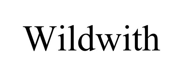 Trademark Logo WILDWITH