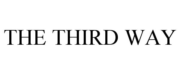 Trademark Logo THE THIRD WAY
