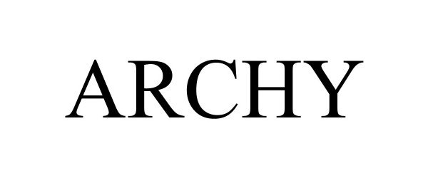 Trademark Logo ARCHY