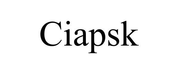  CIAPSK