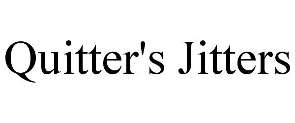 Trademark Logo QUITTER'S JITTERS