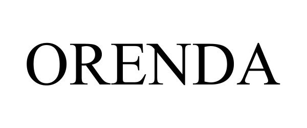 Trademark Logo ORENDA