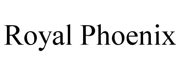 Trademark Logo ROYAL PHOENIX