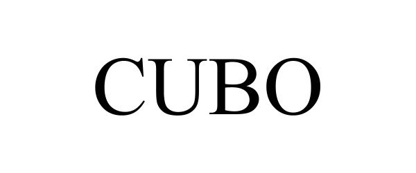 Trademark Logo CUBO