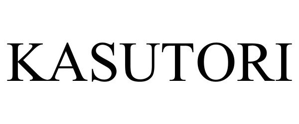 Trademark Logo KASUTORI