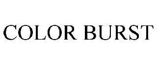 Trademark Logo COLOR BURST
