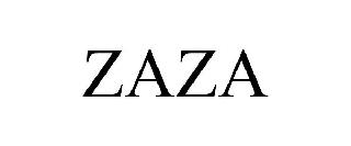 Trademark Logo ZAZA