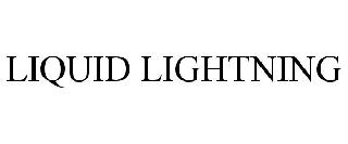 Trademark Logo LIQUID LIGHTNING