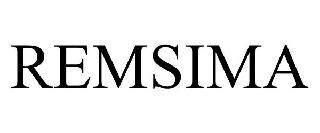 Trademark Logo REMSIMA