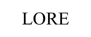 Trademark Logo LORE