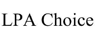  LPA CHOICE