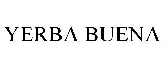 Trademark Logo YERBA BUENA