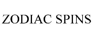 Trademark Logo ZODIAC SPINS