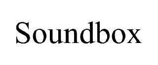 Trademark Logo SOUNDBOX