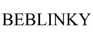 Trademark Logo BEBLINKY