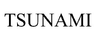 Trademark Logo TSUNAMI