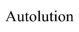 Trademark Logo AUTOLUTION