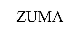 Trademark Logo ZUMA