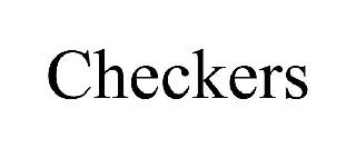 Trademark Logo CHECKERS