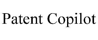 Trademark Logo PATENT COPILOT