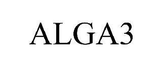 Trademark Logo ALGA3