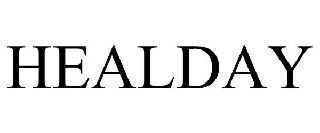 Trademark Logo HEALDAY