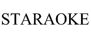 Trademark Logo STARAOKE