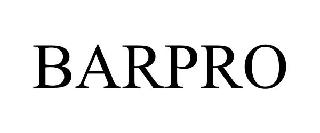 Trademark Logo BARPRO