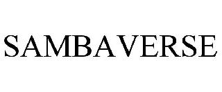 Trademark Logo SAMBAVERSE