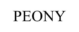 Trademark Logo PEONY