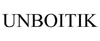 Trademark Logo UNBOITIK