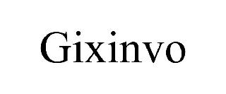 Trademark Logo GIXINVO