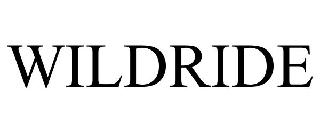 Trademark Logo WILDRIDE