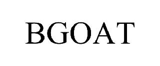 Trademark Logo BGOAT