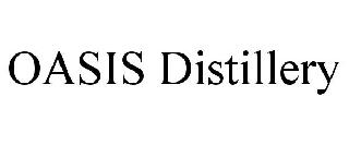 Trademark Logo OASIS DISTILLERY