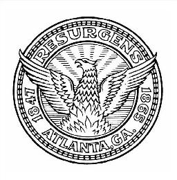 Trademark Logo 1847 RESURGENS 1865 ATLANTA, GA.