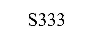Trademark Logo S333