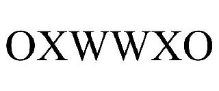 Trademark Logo OXWWXO