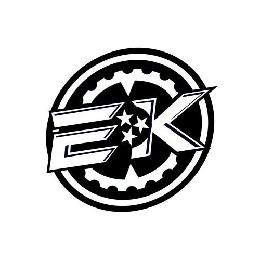 Trademark Logo EK