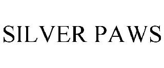 Trademark Logo SILVER PAWS