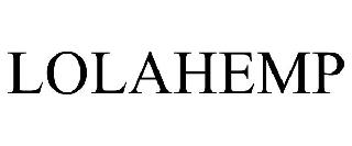 Trademark Logo LOLAHEMP