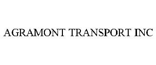  AGRAMONT TRANSPORT INC