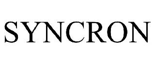 Trademark Logo SYNCRON
