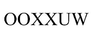  OOXXUW
