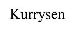 Trademark Logo KURRYSEN