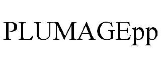Trademark Logo PLUMAGEPP