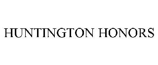  HUNTINGTON HONORS
