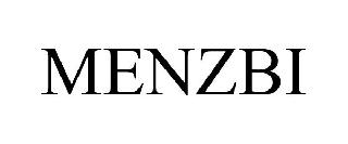 Trademark Logo MENZBI