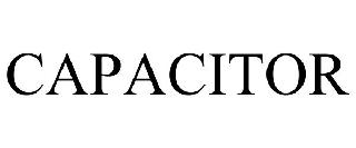 Trademark Logo CAPACITOR
