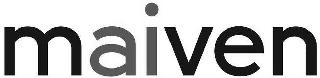 Trademark Logo MAIVEN